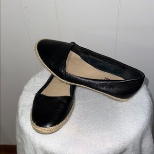 Chelsea Crew Black Espadrille Flats